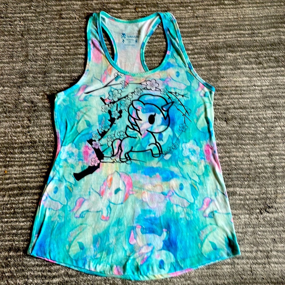 Tokidoki unicorn tank top size M